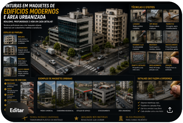 pintura maquete