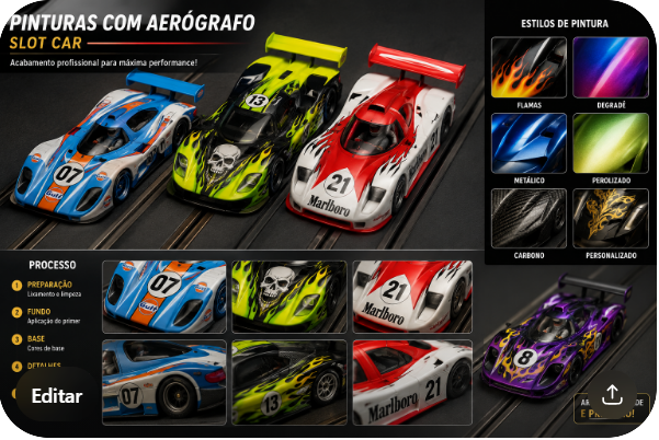 Pintura de slot car